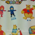 A5 size carton characters sticker paper sheet